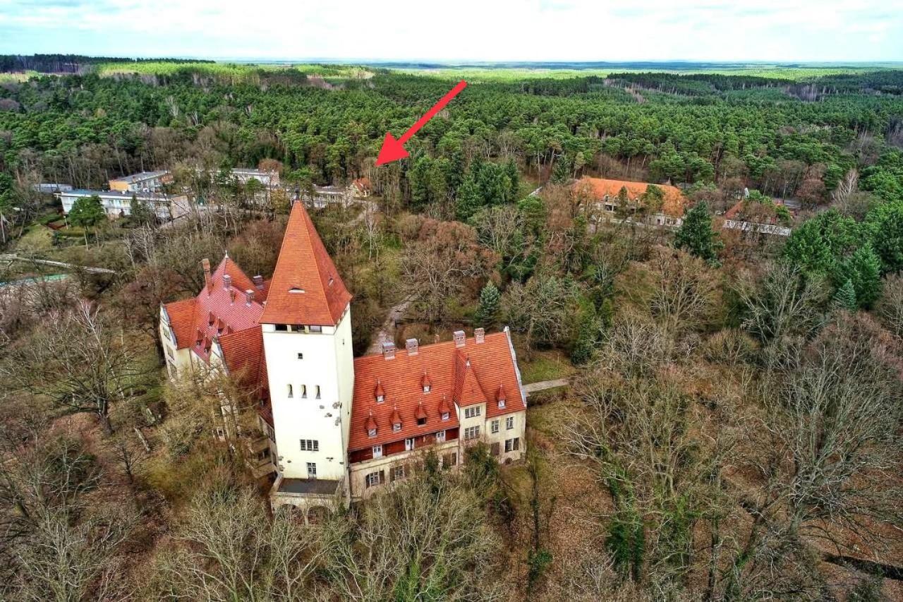 Zolty Domek Nad Jeziorem Lubniewice Exterior photo